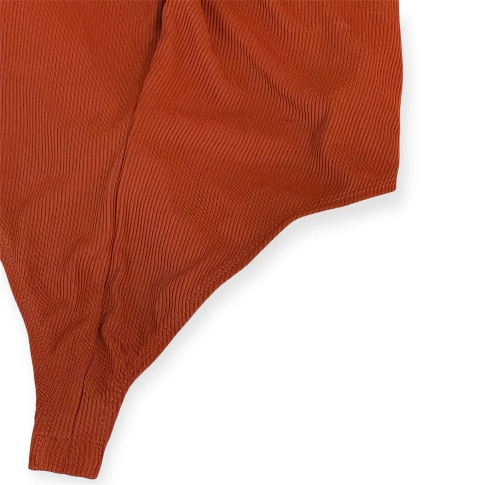 Revamped Blood Orange Long Sleeve Bodysuit | Small | NWT - Picture 3 of 9